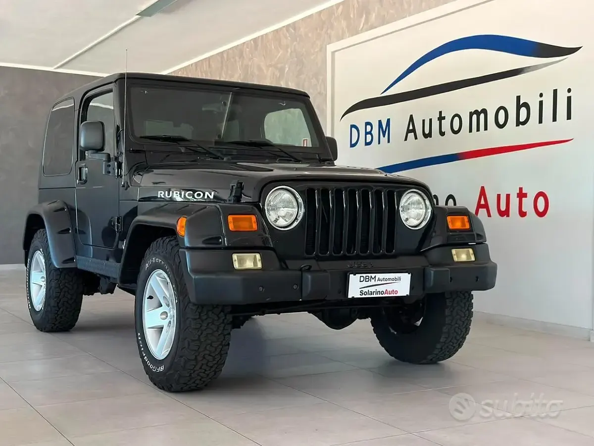 Usata Jeep Wrangler Rubicon 177 CV (130 kW) 2004 SUV