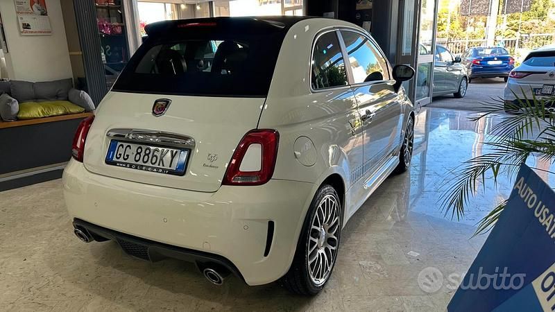 Usata Abarth 595C Turismo 160 CV (117 kW) 2014 Bianco Cabrio