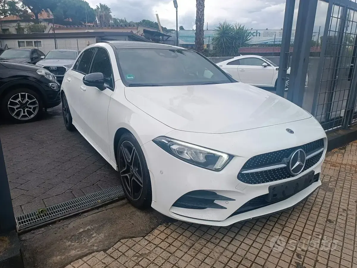 Usata Mercedes A200 Premium 150 CV (110 kW) 2019 Bianco Berlina