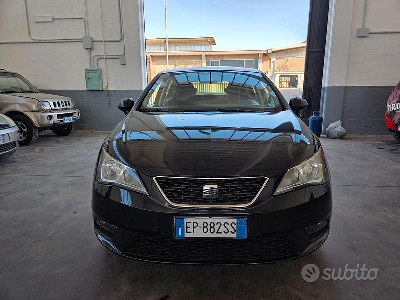 Usata Seat Ibiza Reference 75 CV (55 kW) 2013 Nero Berlina