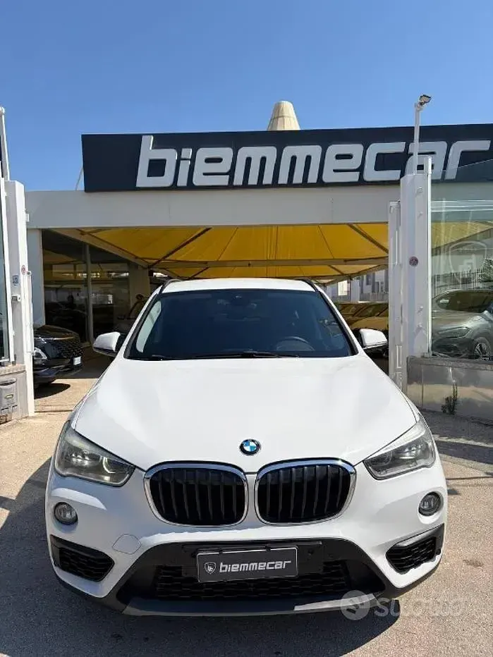 Usata BMW X1 Sport Line 150 CV (110 kW) 2017 Bianco SUV