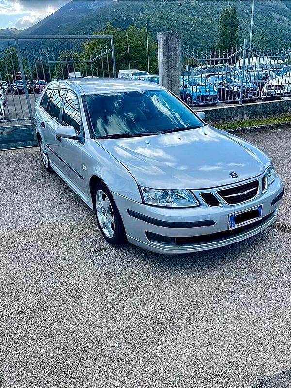 Usata Saab 9-3 Vector 150 CV (110 kW) 2007 Grigio Station wagon