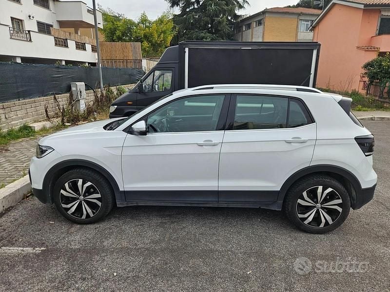 Usata VW T-Cross 115 CV (84 kW) 2020 Bianco SUV