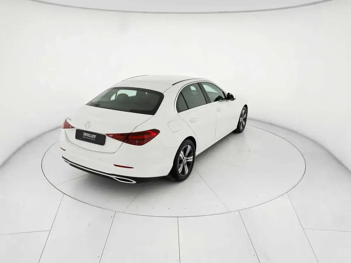 Usata Mercedes C200 Advanced 163 CV (119 kW) 2025 Bianco polare Berlina