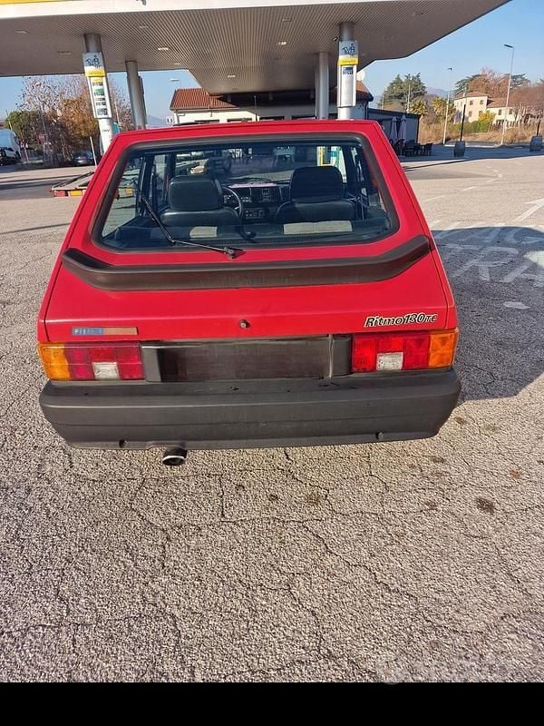 Usata Fiat Ritmo Abarth 1985 Rosso Berlina