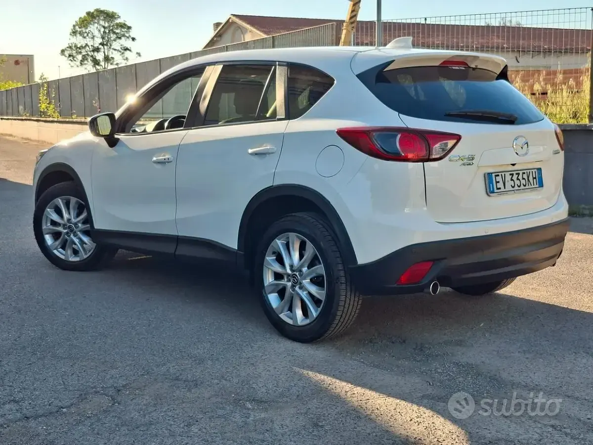 Usata Mazda CX-5 Exceed 175 CV (128 kW) 2014 Bianco SUV