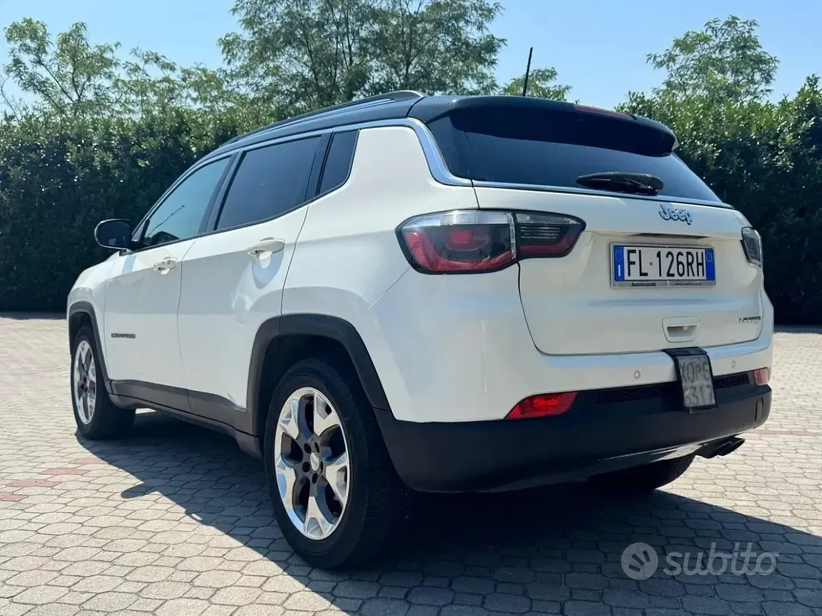Usata Jeep Compass Limited 120 CV (88 kW) 2017 Bianco SUV