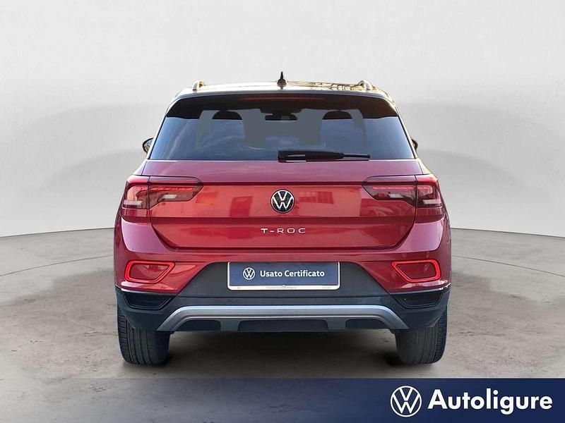 Usata VW T-Roc Style 150 CV (110 kW) 2022 Rosso SUV