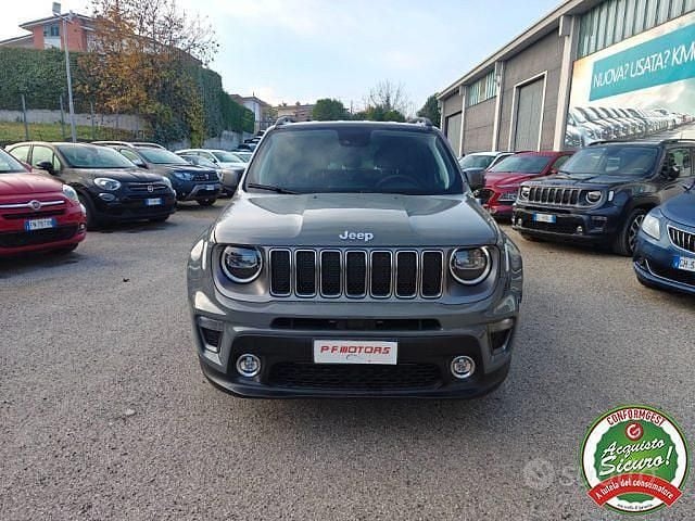 Usata Jeep Renegade Limited 130 CV (95 kW) 2021 Grigio SUV