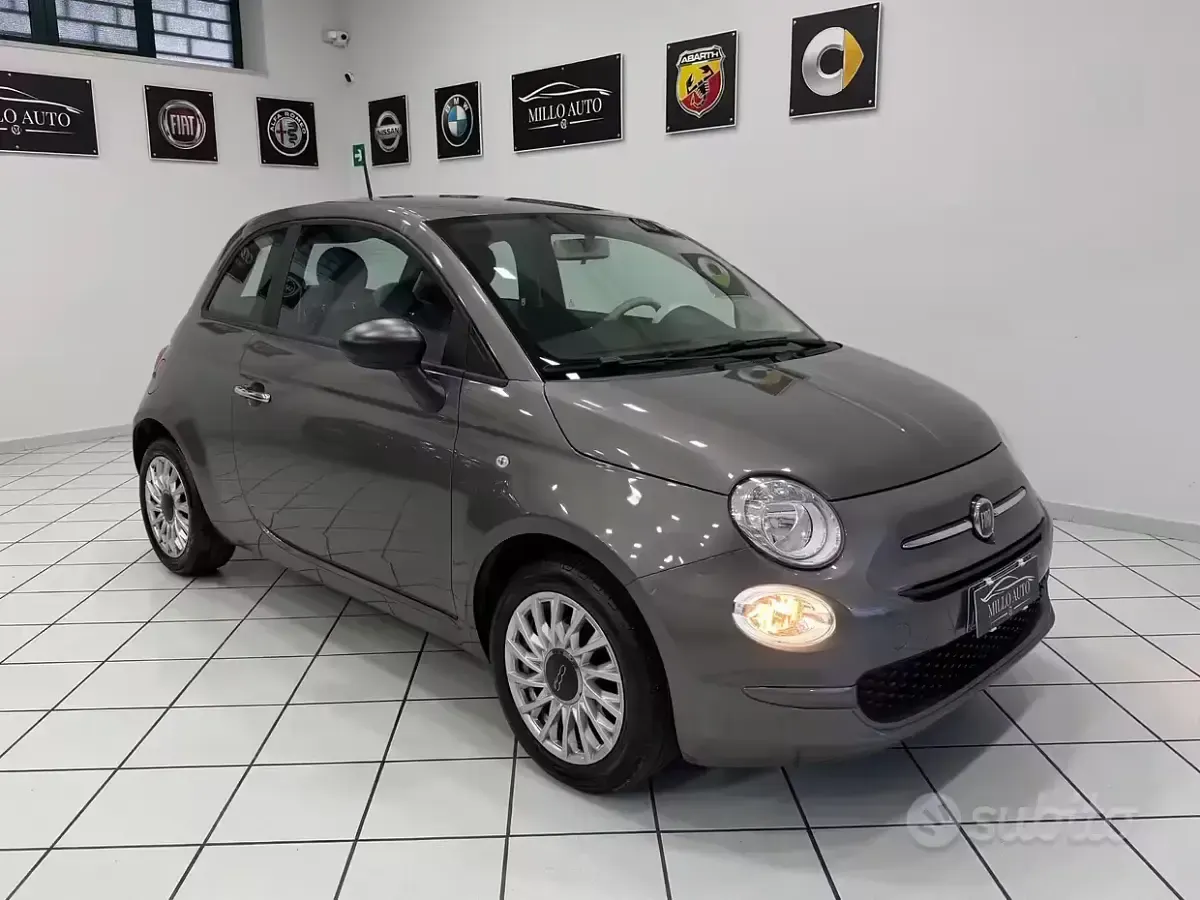 Usata Fiat 500 Lounge 69 CV (50 kW) 2019 Grigio Berlina