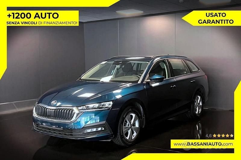 Blu Usata 2023 Skoda Octavia Executive Station wagon | 18.900 € (Ottimo prezzo) - Immagine 1/4