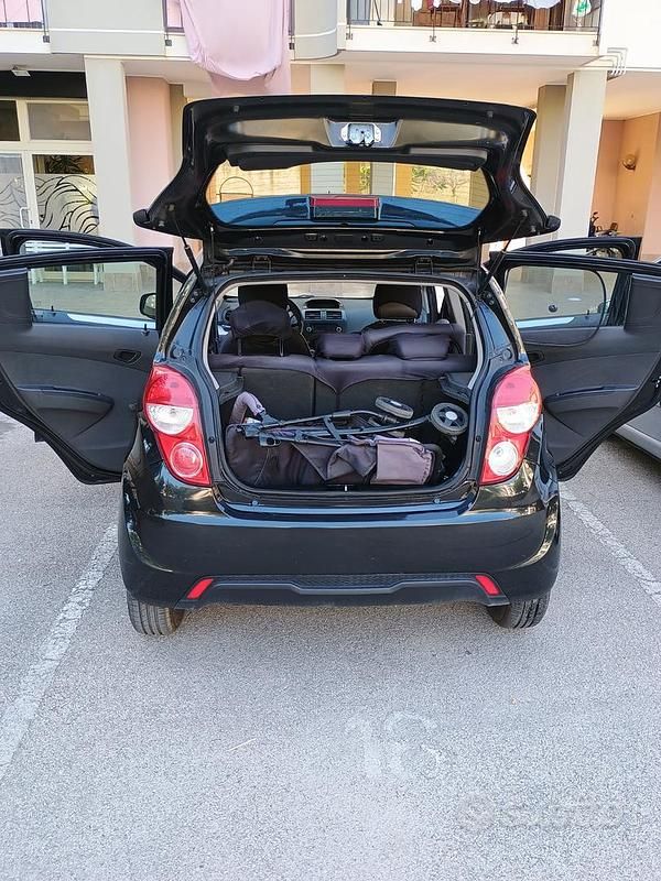 Usata Chevrolet Spark 68 CV (50 kW) 2013 Nero Utilitaria