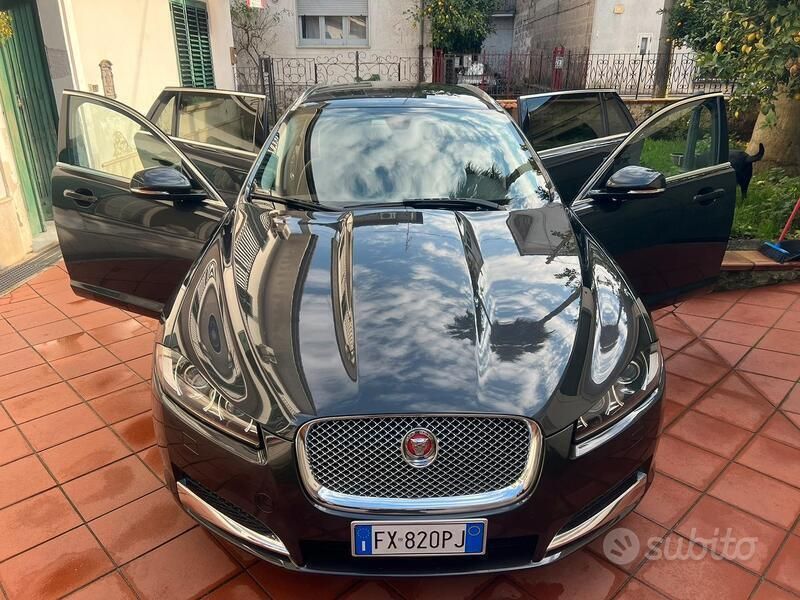 Nero Usata 2014 Jaguar XF Sportbrake Premium Luxury Station wagon | 13.900 € - Immagine 1/4