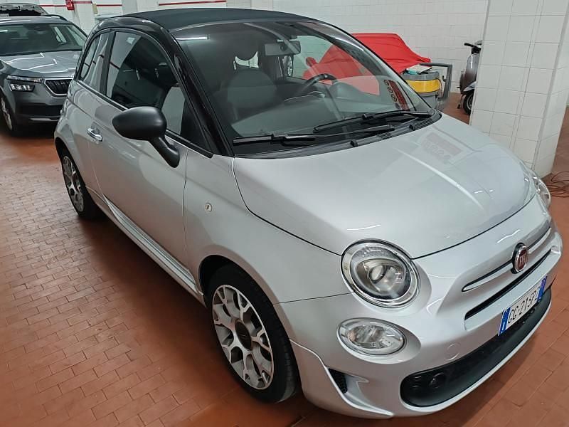 Usata Fiat 500C Connect 70 CV (51 kW) 2021 Marrone Cabrio