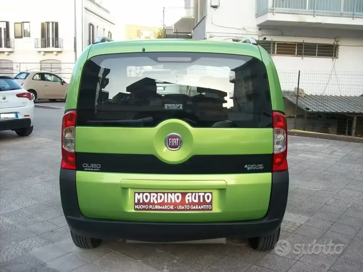 Usata Fiat Qubo Active 77 CV (56 kW) 2015 Verde Monovolume
