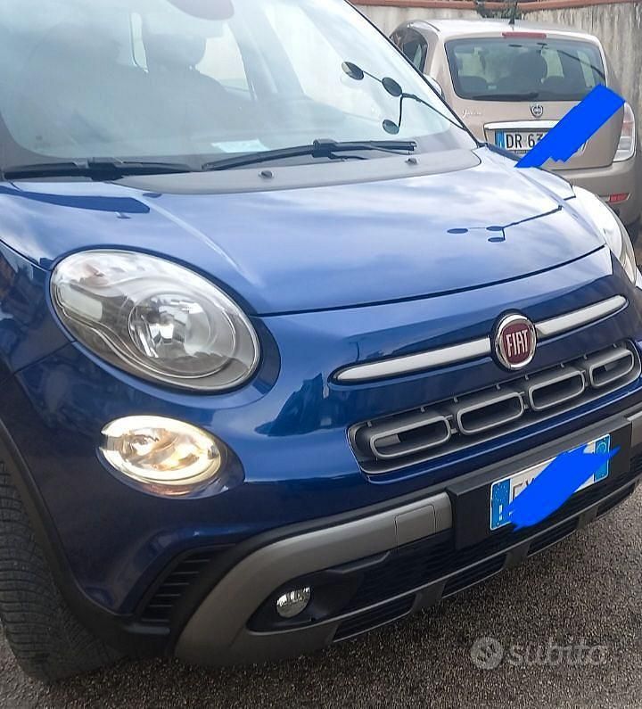 Usata Fiat 500L Cross 95 CV (69 kW) 2019 Blu Monovolume