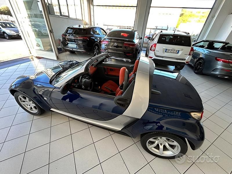 Usata Smart Roadster 82 CV (60 kW) 2003 Blu Cabrio