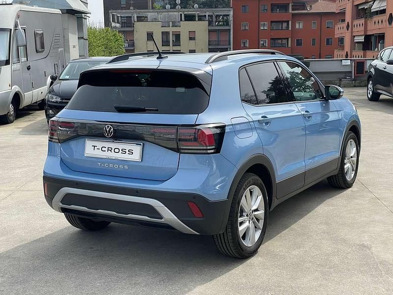 Usata VW T-Cross Edition 116 CV (85 kW) 2024 Clear blue metallizzato SUV