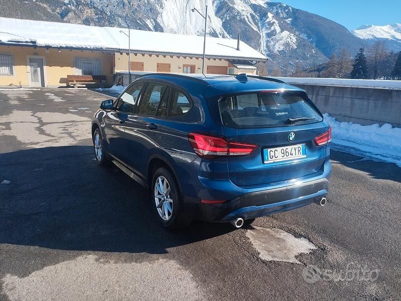Usata BMW X1 Advantage 190 CV (139 kW) 2020 Blu SUV