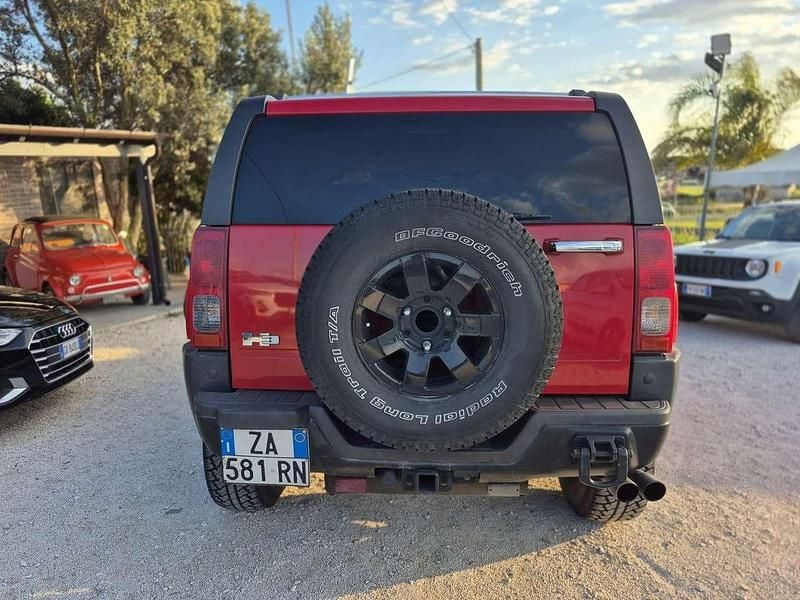 Usata Hummer H3 223 CV (164 kW) 2005 Rosso SUV