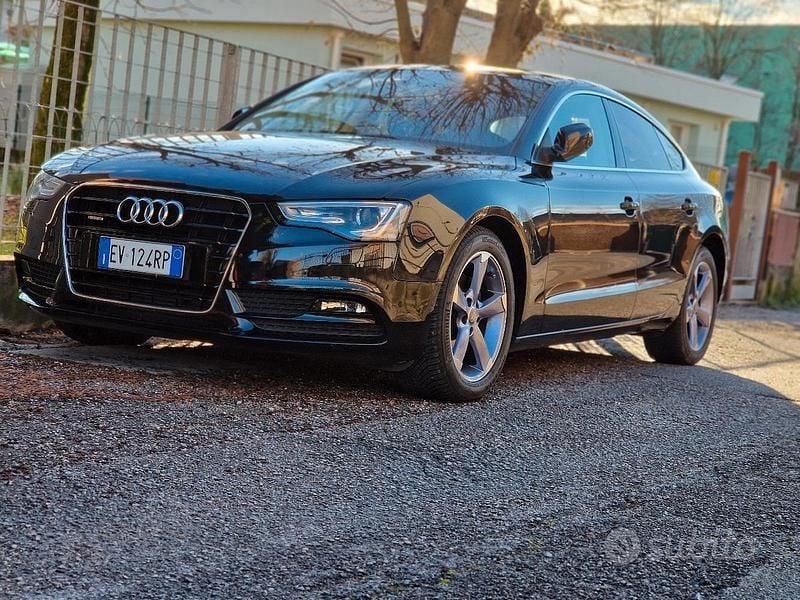 Usata Audi A5 177 CV (130 kW) 2014 Nero Coupé