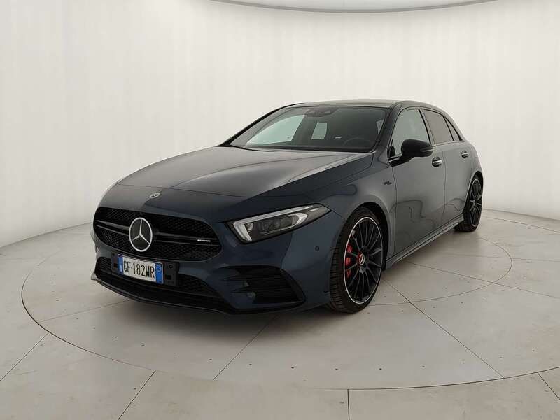 Usata Mercedes A35 AMG Premium 306 CV (225 kW) 2021 Grigio montagna Berlina