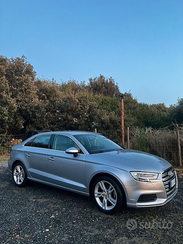 Usata Audi A3 116 CV (85 kW) 2018 Grigio Berlina