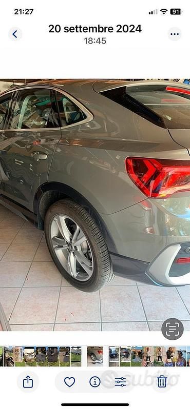 Usata Audi Q3 Sportback S-Line 150 CV (110 kW) 2020 Grigio SUV