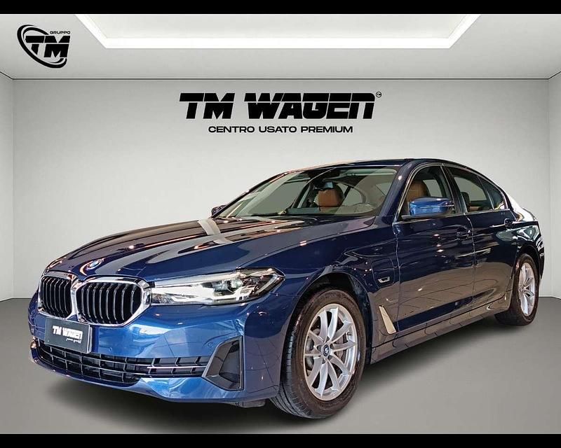 Usata BMW 530e 184 CV (135 kW) 2021 Blu Berlina