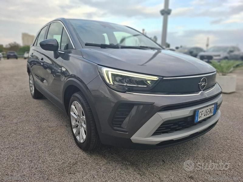 Usata Opel Crossland X S 110 CV (80 kW) 2021 Grigio SUV