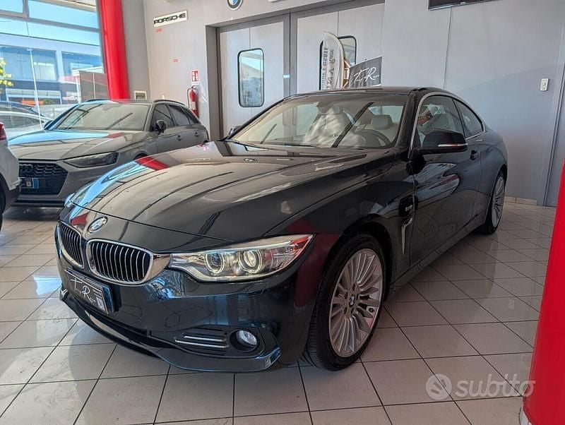 Usata BMW 420 Luxury Line 258 CV (189 kW) 2015 Verde Coupé