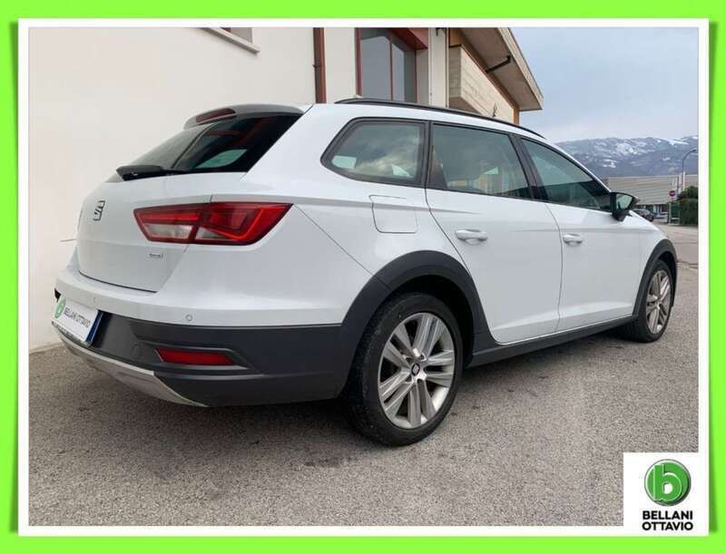 Usata Seat Leon X-Perience 4Drive 110 CV (80 kW) 2015 Bianco Station wagon