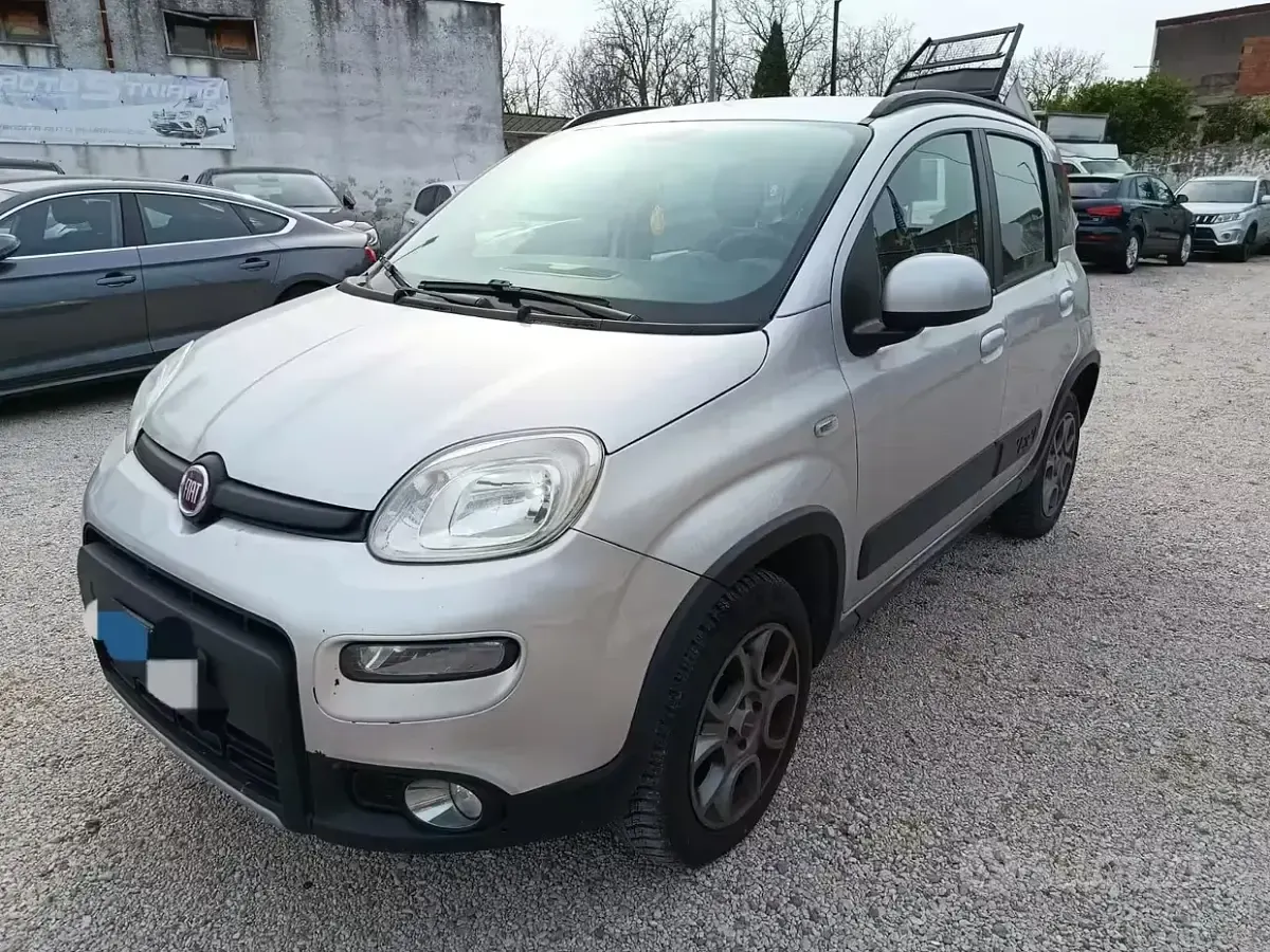 Usata Fiat Panda 4x4 S 75 CV (55 kW) 2013 Grigio Utilitaria