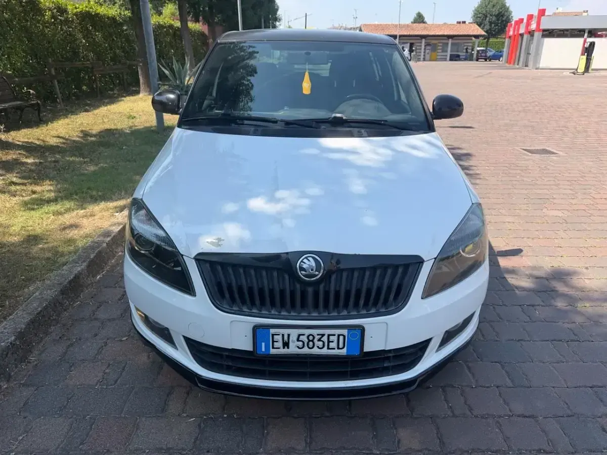 Usata Skoda Fabia Monte Carlo 75 CV (55 kW) 2014 Bianco Berlina