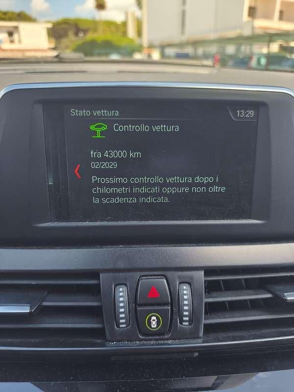 Usata BMW 214 Active Tourer Advantage 95 CV (69 kW) 2017 Bianco Monovolume