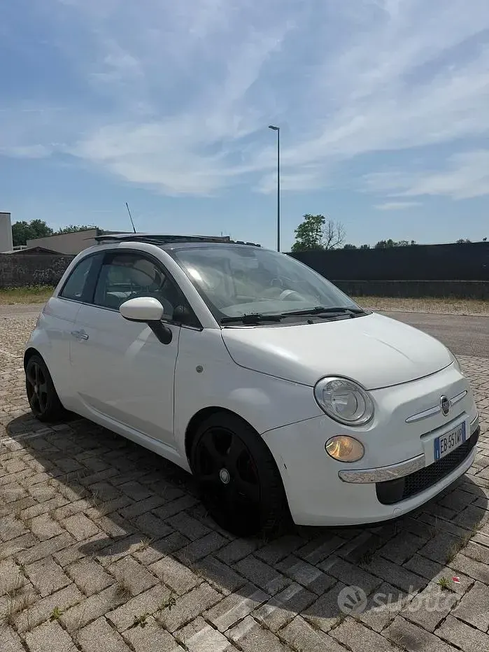 Usado Fiat 500 Sport 69 CV (50 kW) 2010 Blanco Berlina
