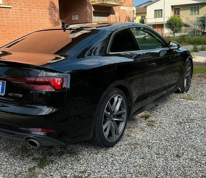 Usata Audi A5 S-Line 190 CV (139 kW) 2019 Nero Coupé