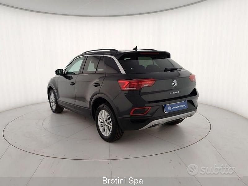 Brugt VW T-Roc Life 110 HK (80 kW) 2023 Sort SUV