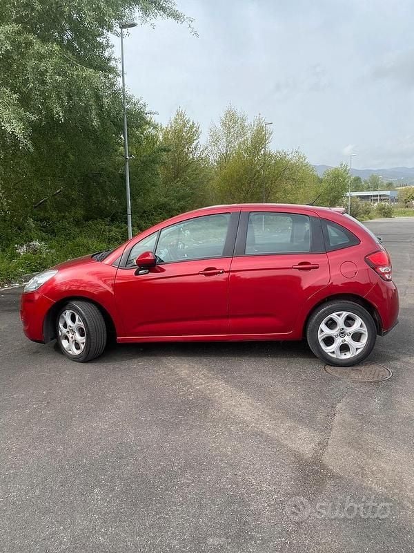 Usata Citroën C3 Seduction 60 CV (44 kW) 2012 Rosso Berlina