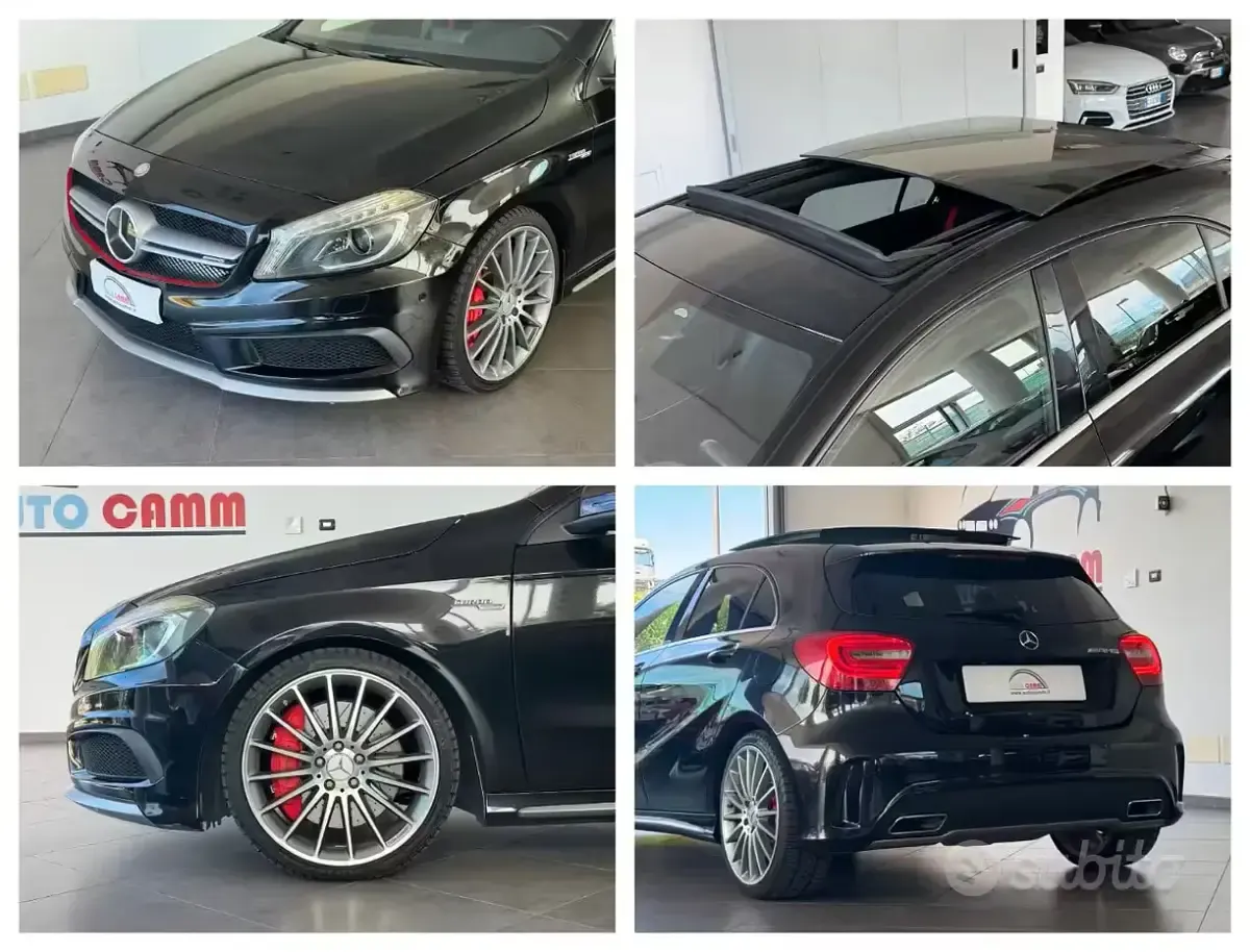Usata Mercedes A45 AMG AMG 360 CV (264 kW) 2015 Nero Utilitaria