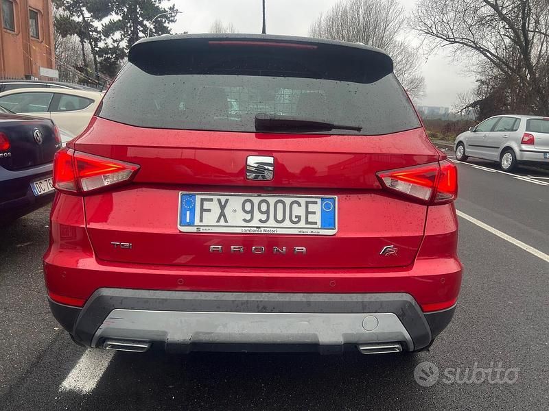 Usata Seat Arona FR 90 CV (66 kW) 2019 Rosso SUV