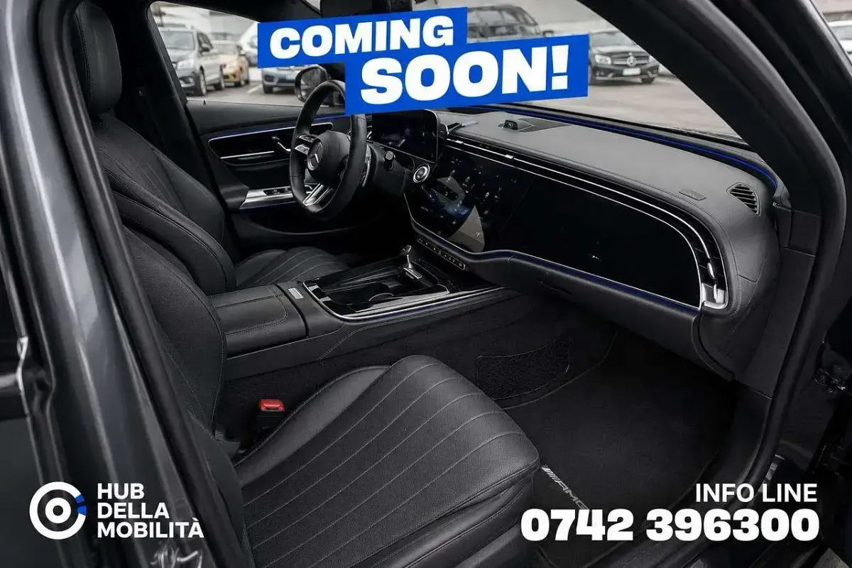 Usata Mercedes E220 AMG Line Premium Plus 197 CV (144 kW) 2024 Nero Station wagon