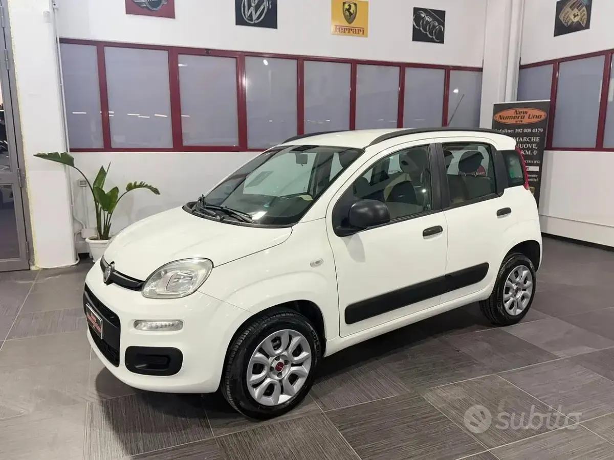 Usata Fiat Panda 85 CV (62 kW) 2014 Bianco Utilitaria