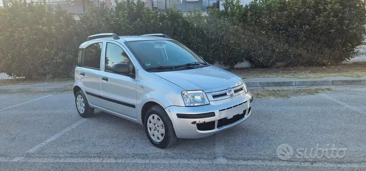 Usata Fiat Panda Emotion 60 CV (44 kW) 2010 Grigio Utilitaria