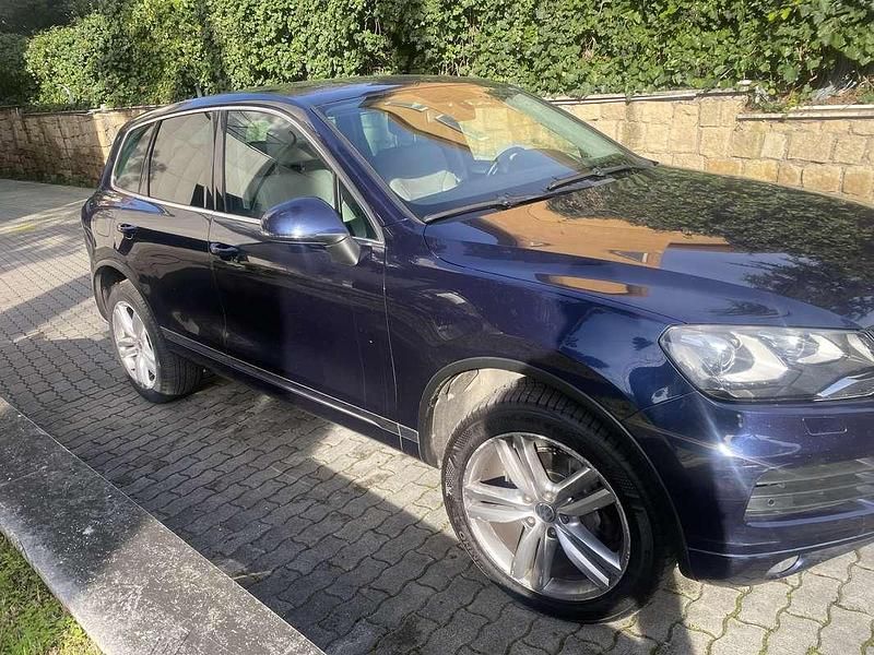 Usata VW Touareg Executive 262 CV (192 kW) 2017 Blu/azzurro SUV