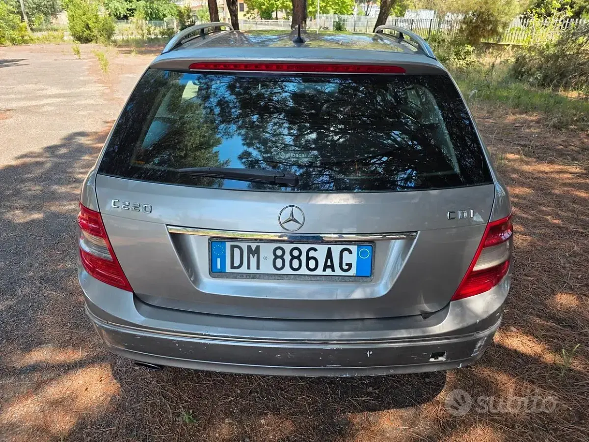 Usata Mercedes C220 170 CV (125 kW) 2008 Grigio Station wagon