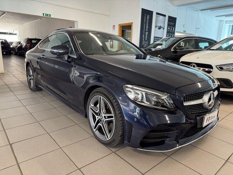 Käytetty Mercedes 220 Premium Plus 194 HP (142 kW) 2021 Sininen Coupe - kaksiovinen