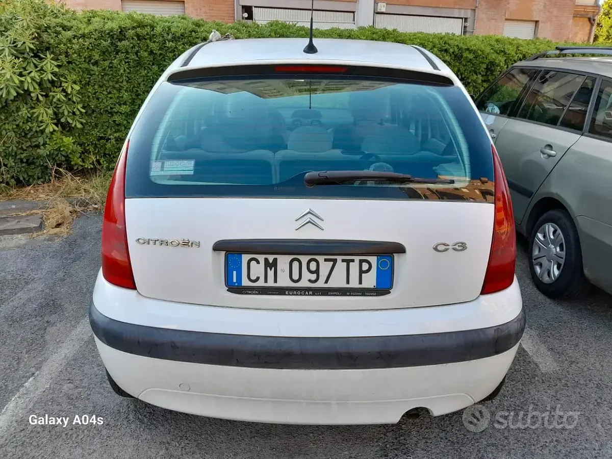 Usata Citroën C3 73 CV (53 kW) 2004 Bianco Berlina