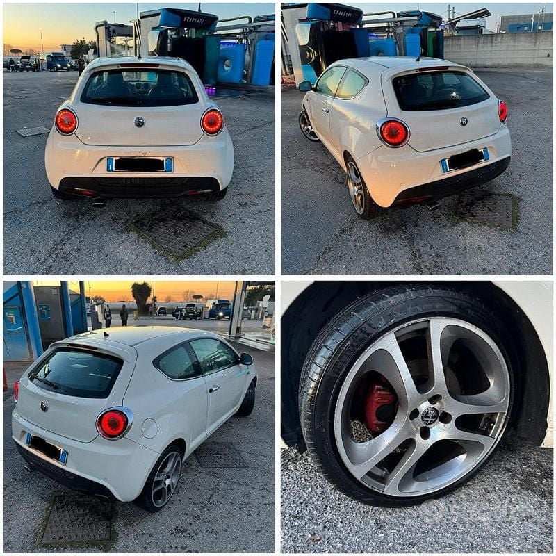 Usata Alfa Romeo MiTo Progression 120 CV (88 kW) 2010 Bianco Utilitaria
