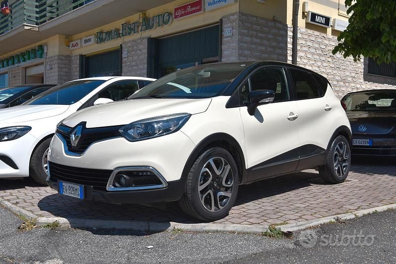Usata Renault Captur 90 CV (66 kW) 2014 Bianco SUV